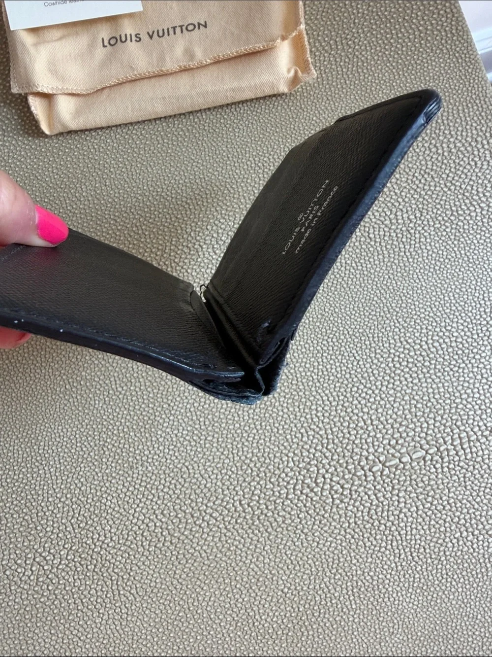 Louis Vuitton Leather Wallet
